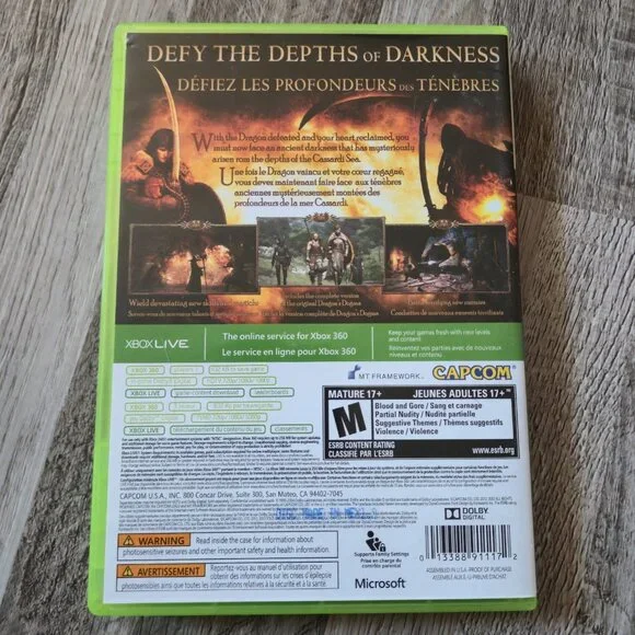 Microsoft Xbox 360 Bayonetta & Dragon’s Dogma Dark Arisen Bundle - Picture 12 of 15